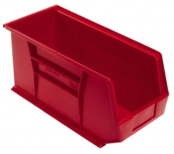 Plastic Hopper Stacking Bin: Ivory MPN:QUS265IVCS - Pkg Qty 6
