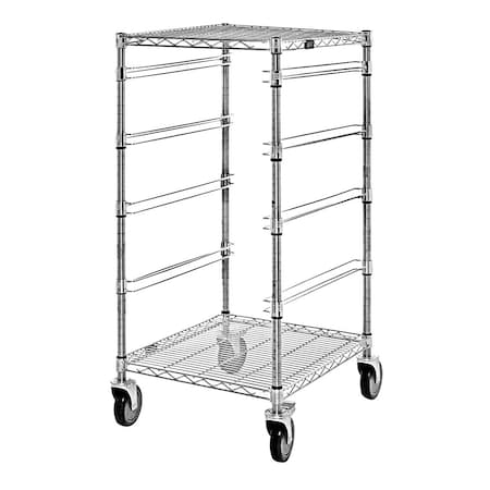 Bin Cart, 1, 200 lb Load Capacity, 24 in Overall L, 45 in Overall H, 21 in Overall W MPN:BC212439M4