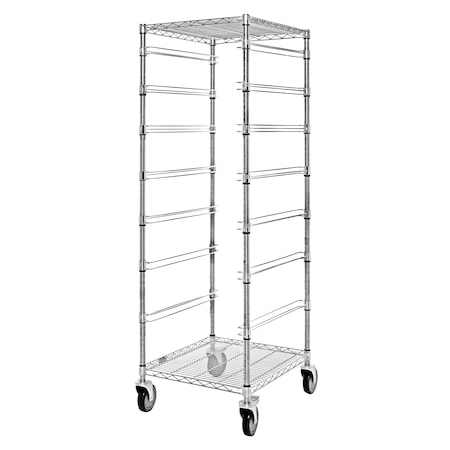 Bin Cart, 1, 200 lb Load Capacity, 24 in Overall L, 69 in Overall H, 21 in Overall W MPN:BC212469M