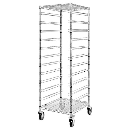 Bin Cart, 1, 200 lb Load Capacity, 24 in Overall L, 69 in Overall H, 21 in Overall W MPN:BC212469M11