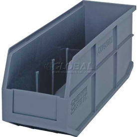 Quantum Storage Plastic Stackable Shelf Bin 18
