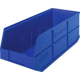 Quantum Storage Plastic Stackable Shelf Bin 20-1/2