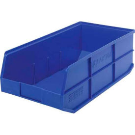 Quantum Storage Plastic Stackable Shelf Bin 20-1/2