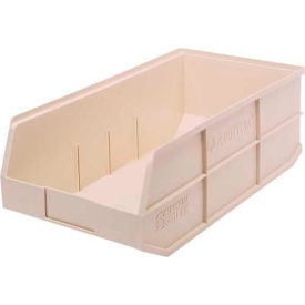Quantum Storage Plastic Stackable Shelf Bin 20-1/2