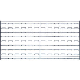 Quantum Chrome Wire Louvered Panel WLP-1836C 36
