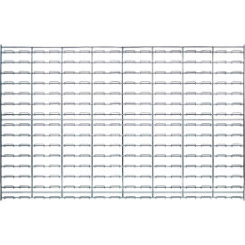 Quantum Chrome Wire Louvered Panel WLP-3048C 48