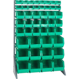 Quantum QRU-16S-220230240 Single Sided 16 Rail Unit w/ 16 QUS220 18 QUS230 12 QUS240 Bins Green QRU-16S-220230240GN