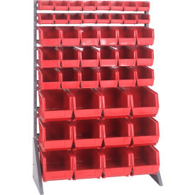 Quantum QRU-16S-220230240 Single Sided 16 Rail Unit w/ 16 QUS220 18 QUS230 12 QUS240 Bins Red QRU-16S-220230240RD
