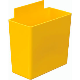 Little Bin QBC111 for Plastic Stacking Bins - 1-3/4 x 3-1/4 x 3 Yellow QBC111YL - Pkg Qty 48