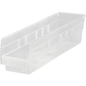 Plastic Nesting Storage Shelf Bin QSB100CL 2-3/4