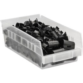 Plastic Nesting Storage Shelf Bin QSB101CL 4-1/8