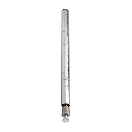 Wire Shlf Pst, 74 inx1 in MPN:P74C