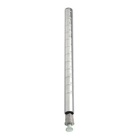 Wire Shlf Pst, 74 inx1 in, Splt Slv, PK2 MPN:P74S-2