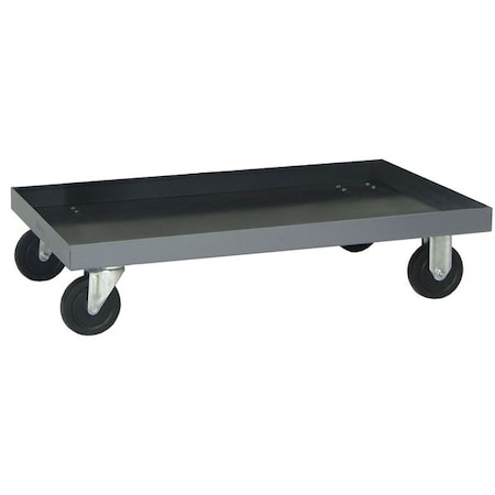 Dolly, Steel, Gray, 4 in H, 27 in L MPN:QDU-00