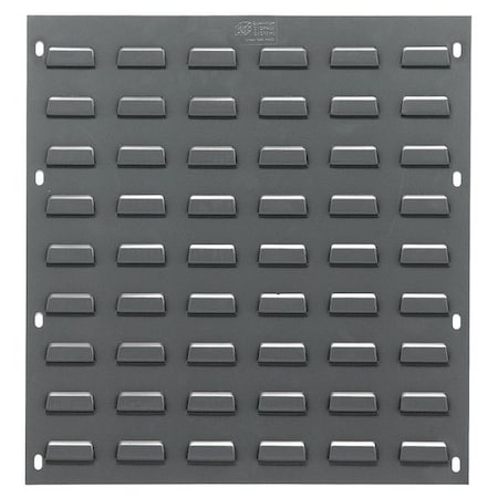 Steel Louvered Panel, 1/4 in D x 20 in H x 18 in W, Gray MPN:QLP-1819