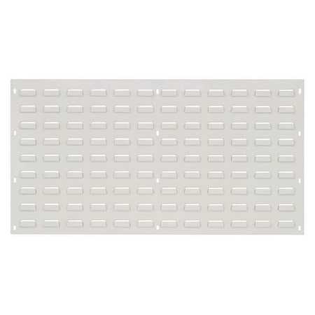 Steel Louvered Panel, 1/4 in D x 20 in H x 36 in W, White MPN:QLP-3619HC