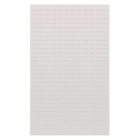 Steel Louvered Panel, 1 in D x 61 in H x 36 in W, White MPN:QLP-3661HC