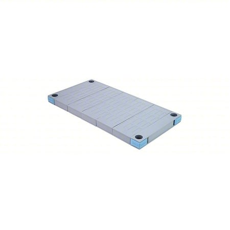Shelf, 72 in D, 18 in W, 2 in H, Gray MPN:QP1872SS