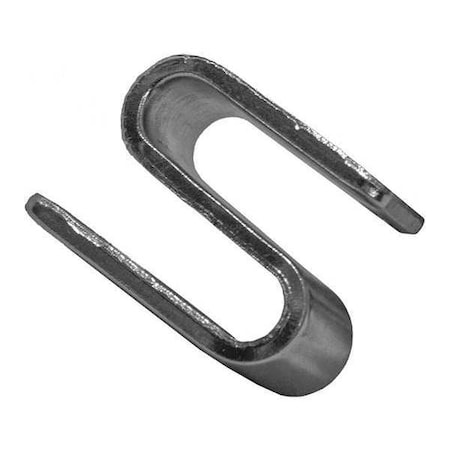 Shelf S Hook, 1/2inx1inx1/2in, Silver, PK8 MPN:S-hookSS