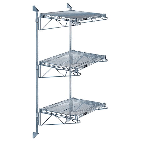 Wire Cantilever, 14 in Overall Depth MPN:WC54-CB1448GY