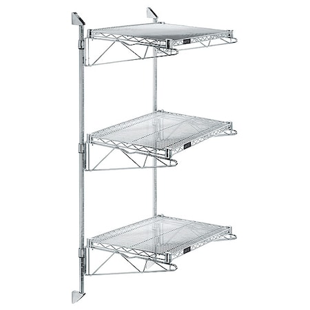 Wire Cantilever, 24 in Overall Depth MPN:WC54-CB2460C