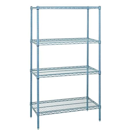 Wire Shelving, 24 in Overall Depth MPN:WR74-2424GY