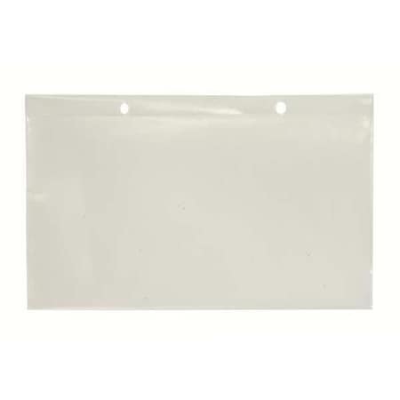Label Holder, Clear, Polypropylene, 5 in L x 3 in W, 1 lb Load Capacity, 6 PK MPN:LBL3X5