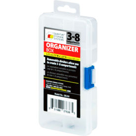 Quantum QB200 Organizer Box - 3-8 Adjustable Compartments - 5-1/2