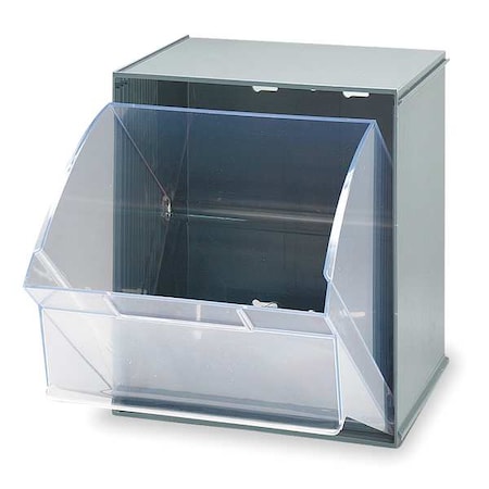 Plastic Tip-Out Bin Gray MPN:QTB301GY