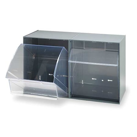 Plastic Tip-Out Bin Gray MPN:QTB302GY