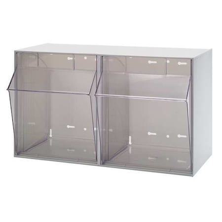 Tip-Out Bin, White, Unfinished, 13 7/8 in MPN:QTB302WT