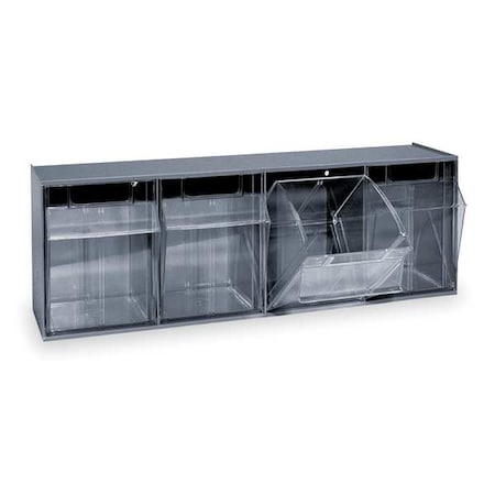 Tip Out Bin Unit, 4 Tip Bins MPN:QTB304GY