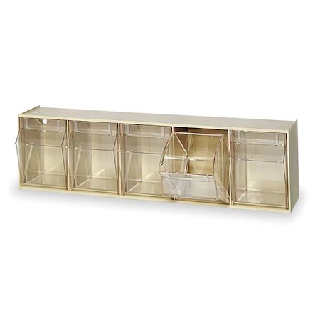 Plastic Tip-Out Bin Ivory MPN:QTB305IV