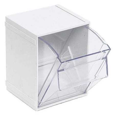 Tip Out Bins, Individual, W 3/4, White MPN:QTB405WT