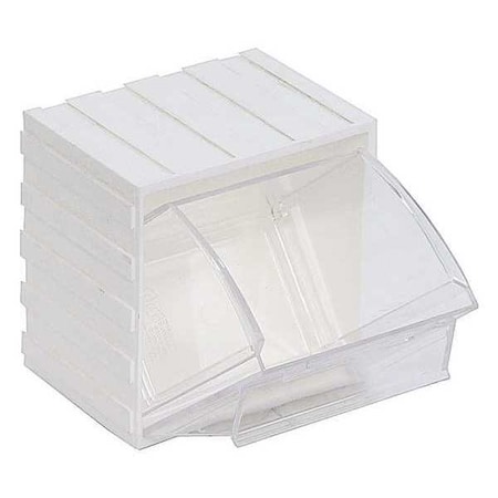 Tip Out Bins, Individual, W 4-1/16, White MPN:QTB406WT