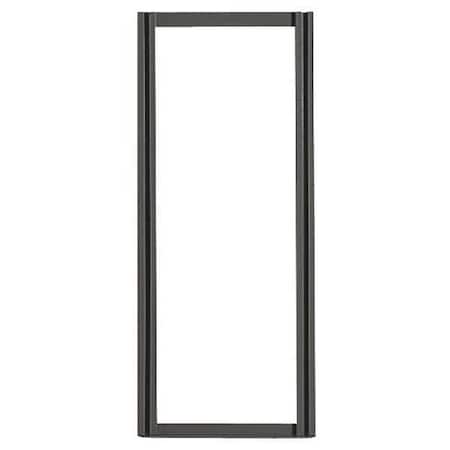 Tip Out Bin, Wall Frame, W24 In, H24 In, Blk MPN:QTF24
