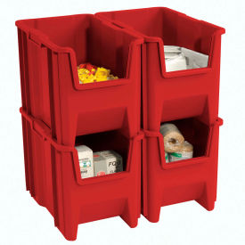 Quantum Storage® Plastic Giant Hopper Bin 17-1/2