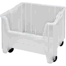 Quantum Storage® Plastic Mobile HD Giant Stacking Bin 17-1/2