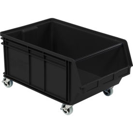 Quantum Storage® Plastic Mobile Magnum Stacking Bin 28
