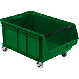 Quantum Storage® Plastic Mobile Magnum Stacking Bin 28