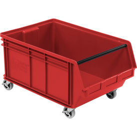 Quantum Storage® Plastic Mobile Magnum Stacking Bin 28