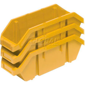 Quantum Storage® Plastic Quickpick Double Hopper Bin 18-1/2