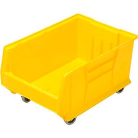Quantum Storage® Plastic Mobile Hulk Stacking Bin 23-7/8