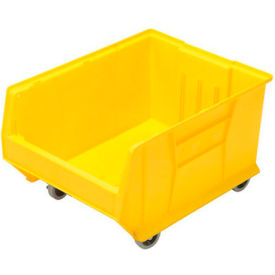 Quantum Storage® Plastic Mobile Hulk Stacking Bin 23-7/8