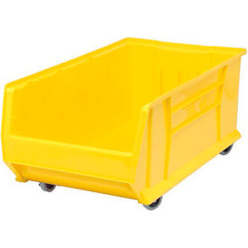 Quantum Storage® Plastic Mobile Hulk Stacking Bin 29-7/8