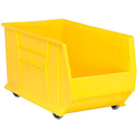 Quantum Storage® Plastic Mobile Hulk Stacking Bin 29-7/8