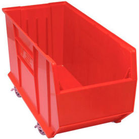 Quantum Storage® Plastic Mobile Hulk Stacking Bin 35-7/8