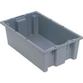 Quantum Storage® Polypropylene Stack & Nest Storage Tote 18