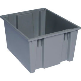 Quantum Storage® Polypropylene Stack & Nest Storage Tote 19-1/2