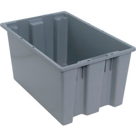 Quantum Storage® Polypropylene Stack & Nest Storage Tote 23-1/2